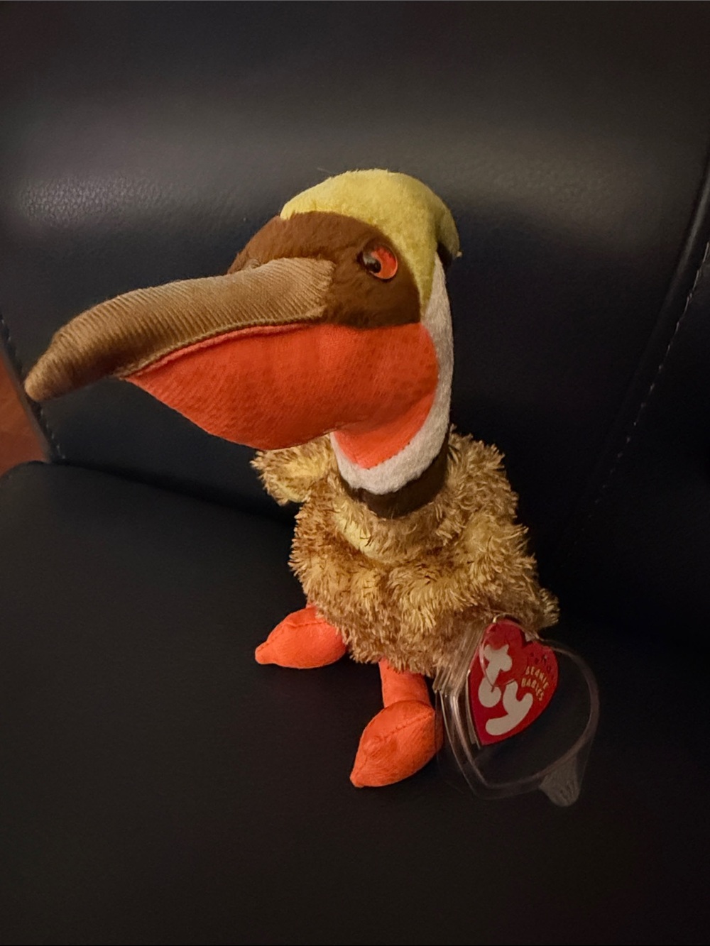 Ty Beanie Baby “Glider” Pelican 2001 Plush Beanie Baby